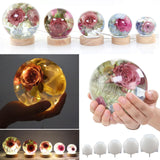 Maxbell Sphere Ball Resin Mold Silicone Epoxy Mould DIY Pendant Jewelry Making Tool 120mm