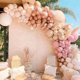 Maxbell Latex Balloons Garland Arch Kit Background for Hotel Anniversary Birthday