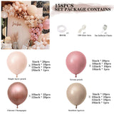 Maxbell Latex Balloons Garland Arch Kit Background for Hotel Anniversary Birthday