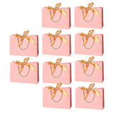 Maxbell 10x Party Gift Bag Resuable Thicken Paper for Celebrations Party Baby Shower PInk M