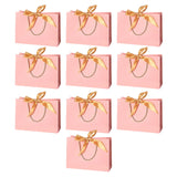 Maxbell 10x Party Gift Bag Resuable Thicken Paper for Celebrations Party Baby Shower PInk M