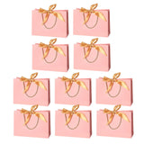 Maxbell 10x Party Gift Bag Resuable Thicken Paper for Celebrations Party Baby Shower PInk M