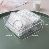 Maxbell Jewelry Storage Bag Box Antioxidation for Ring Necklace 15x M Bags+Long Box