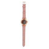 Maxbell Quartz Watch Simplicity Trend Fashion Multi Colour for Performance Pink