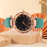 Maxbell Quartz Watch Simplicity Trend Fashion Multi Colour for Performance Green
