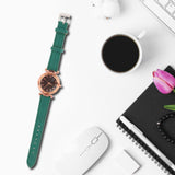 Maxbell Quartz Watch Simplicity Trend Fashion Multi Colour for Performance Green