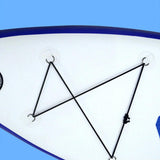 Maxbell Bungee Deck Kit D Rings Pad Patch for Kayak Canoe Inflatable Boat Fishing White