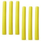 Maxbell 6Pcs Trampoline Enclosure Pole Foam Sleeves Protector for Tubing Pipe Yellow