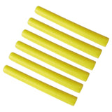 Maxbell 6Pcs Trampoline Enclosure Pole Foam Sleeves Protector for Tubing Pipe Yellow
