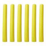 Maxbell 6Pcs Trampoline Enclosure Pole Foam Sleeves Protector for Tubing Pipe Yellow