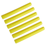Maxbell 6Pcs Trampoline Enclosure Pole Foam Sleeves Protector for Tubing Pipe Yellow