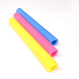 Maxbell 6Pcs Trampoline Enclosure Pole Foam Sleeves Protector for Tubing Pipe Yellow