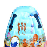 Maxbell Inflatable Body Board Durable Soft for Slip Slide Raft Swimming Pool Child Octopus