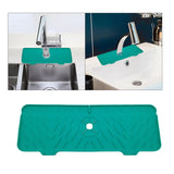 Maxbell Faucet Absorbent Mat Sink Draining Pad Behind Faucet for Bathroom Hotel