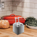 Maxbell Sauce Dispenser 1L Condiment Dispensing Tool Quantitative Press Head 2 Pump