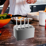 Maxbell Sauce Dispenser 1L Condiment Dispensing Tool Quantitative Press Head 4 Pump