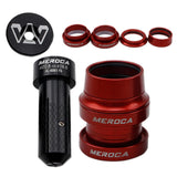 Maxbell Balance Bicycle Headset Sealing Rings Parts Headsets for Balance Bikes Red