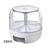 Maxbell Kitchen Rice Storage Container Nuts Dry Food Storage Case for Kitchen 5KG