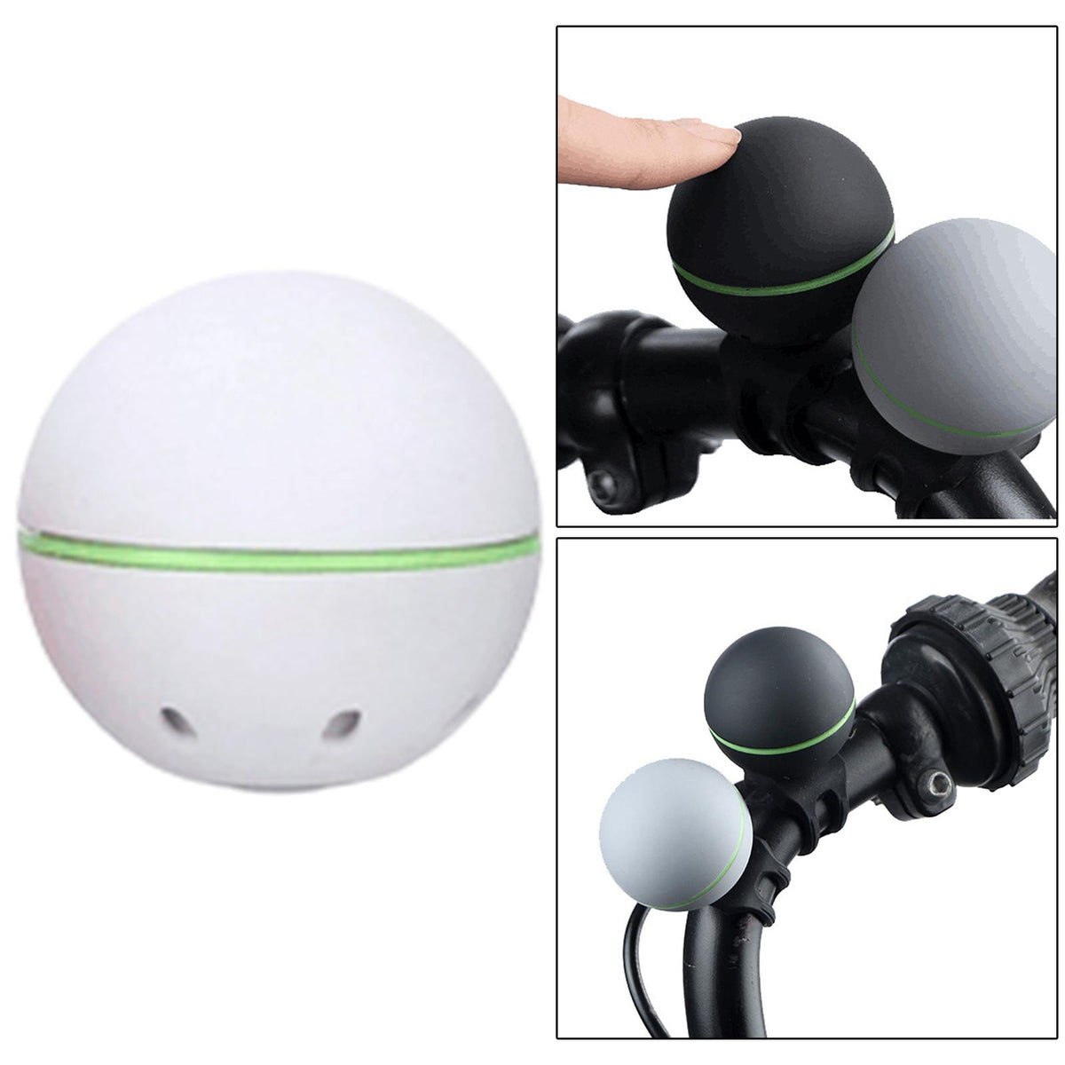 Maxbell Electric Bicycle Bell 120dB for Cycling MTB Road Bicycle Rainproof White