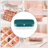 Maxbell Jewelry Box Organizer Small Jewelry Box for Rings Bracelets  Green