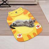 Maxbell Entrance Doormat Quick Drying Washable Absorbent Foot Pad Non-Slip Bath Rugs Yellow