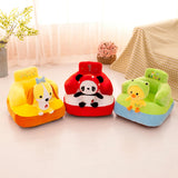 Maxbell Cute Cartoon Baby Sofa Cover Animal Toy Learn to Sit Gift for Infants Rabbit