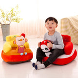 Maxbell Cute Cartoon Baby Sofa Cover Animal Toy Learn to Sit Gift for Infants Rabbit