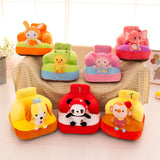 Maxbell Cute Cartoon Baby Sofa Cover Animal Toy Learn to Sit Gift for Infants Rabbit