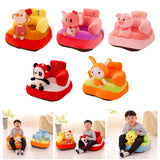 Maxbell Cute Cartoon Baby Sofa Cover Animal Toy Learn to Sit Gift for Infants Rabbit