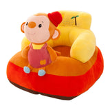 Maxbell Cute Cartoon Baby Sofa Cover Animal Toy Learn to Sit Gift for Infants Rabbit