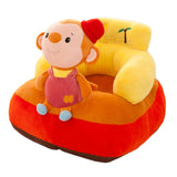 Maxbell Cute Cartoon Baby Sofa Cover Animal Toy Learn to Sit Gift for Infants Rabbit