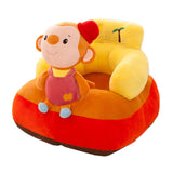 Maxbell Cute Cartoon Baby Sofa Cover Animal Toy Learn to Sit Gift for Infants Rabbit