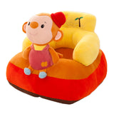 Maxbell Cute Cartoon Baby Sofa Cover Animal Toy Learn to Sit Gift for Infants Rabbit