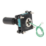 Maxbell 240V 5A 4NO 4NC Momentary 2.5mm Fixing Thread Joystick Switch SCV4-YQ-05R2G