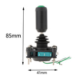 Maxbell 240V 5A 4NO 4NC Momentary 2.5mm Fixing Thread Joystick Switch SCV4-YQ-05R2G