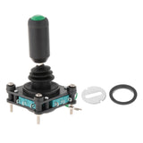 Maxbell 240V 5A 4NO 4NC Momentary 2.5mm Fixing Thread Joystick Switch SCV4-YQ-05R2G