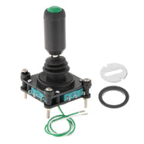 Maxbell 240V 5A 4NO 4NC Momentary 2.5mm Fixing Thread Joystick Switch SCV4-YQ-05R2G