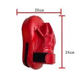 Maxbell Boxing Strike Curved Thai Pad MMA Focus Mitts Muay Thai  Pads Red