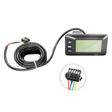 Maxbell S866 Controller Panel Dashboard 15A 36V/48V Electric Bicycles Waterproof