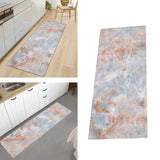 Maxbell Kitchen Carpet Floor Mat Marble Printed Multipurpose for Doormat A 40x120cm