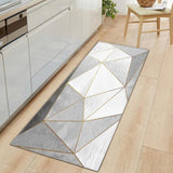 Maxbell Kitchen Carpet Floor Mat Marble Printed Multipurpose for Doormat C 40x120cm