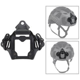 Maxbell Lightweight Tactical Helmet Mount Base Adapter Outdoor Durable Accessory Black