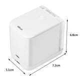 Maxbell Portable Smallest Mobile Color Printer WiFi USB Gift Printer, Removable Ink