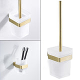 Maxbell Wall Mounted Bathroom Hardware Accessories Toilet Brush Holder for Pantry Single Cups