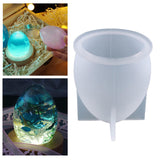 Maxbell Resin 3D Dragon Egg Silicone Mold Epoxy Casting Mould for Home Decor M