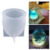 Maxbell Resin 3D Dragon Egg Silicone Mold Epoxy Casting Mould for Home Decor M