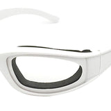 Maxbell Practical Onion Goggles Tearless Household Kitchen Gadgets Eyewear Windproof White