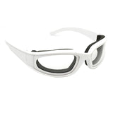 Maxbell Practical Onion Goggles Tearless Household Kitchen Gadgets Eyewear Windproof White