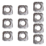 Maxbell 10pcs Aluminum Foil Gas Burner Bib Liners Stove Cover Stove Guard Easy Clean Square