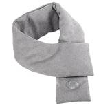 Maxbell USB Heating Scarfs Warmth Cold Protection Washable for Winter Outdoor gray